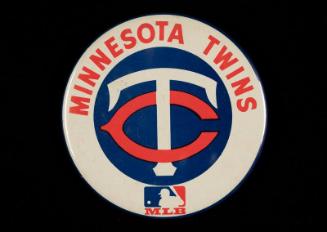 Minnesota Twins pinback button, 1968