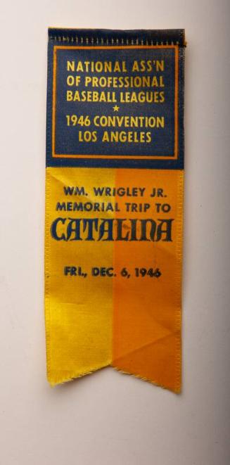 National Association of Professional Baseball Leagues ribbon, 1946 December 06