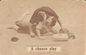 A Chance Play picture postcard, 1910