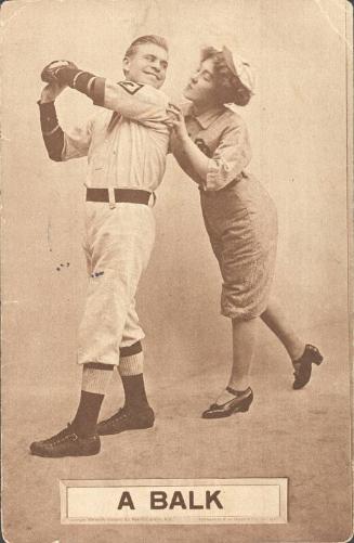A Balk picture postcard, 1910