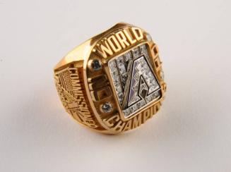 Arizona Diamondbacks World Series ring