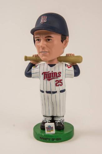 Randy Bush World Series bobblehead