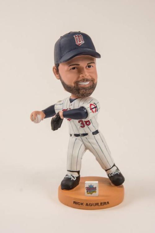 Rick Aguilera World Series bobblehead