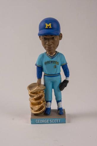 George Scott bobblehead