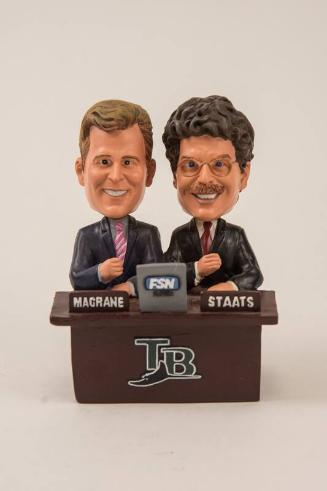 Joe Magrane and Dewayne Staats dual bobblehead