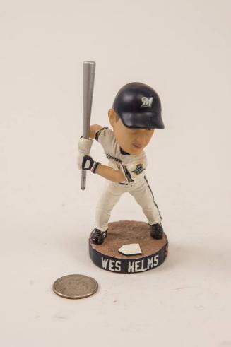 Wes Helms mini bobblehead