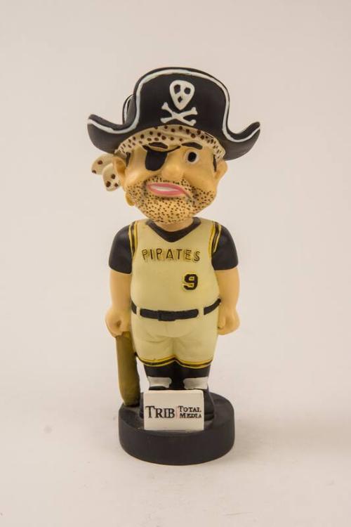 Pittsburgh Pirates 50's and 60's Era Logo Man bobblehead