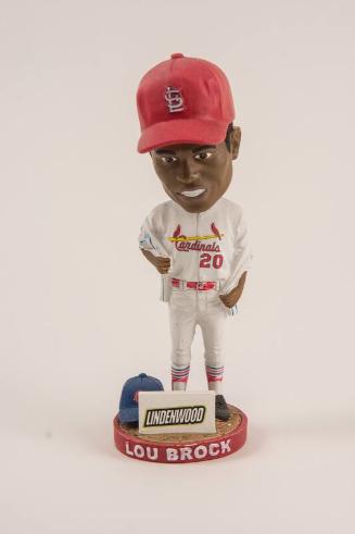 Lou Brock bobblehead