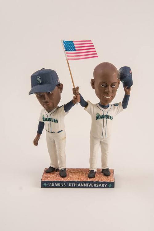 Mike Cameron and Mark McLemore dual bobblehead