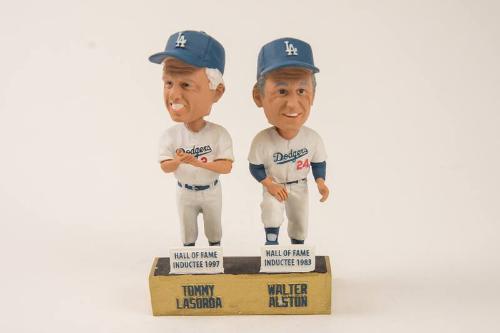 Tommy Lasorda and Walter Alston dual bobblehead