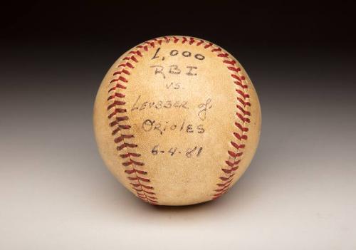 Bobby Murcer 1,000th Career RBI baseball, 1981 June 04