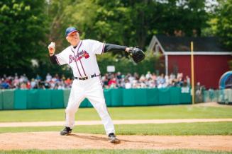 Phil Niekro Pitching photograph, 2017 May 27