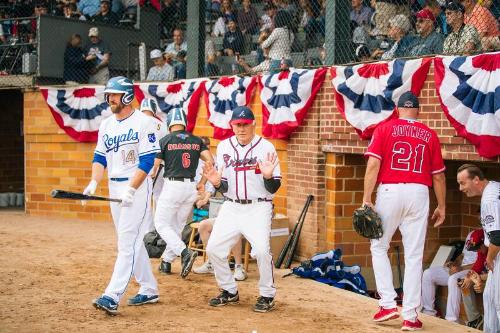 Phil Niekro at the Dugout photograph, 2017 May 27