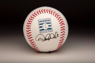 Derek Jeter Autographed ball, 2021 September 07