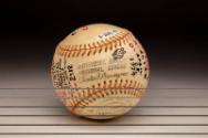 Bob Gibson First Victory ball, 1974 April 28