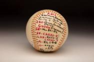 Bob Gibson First Victory ball, 1974 April 28