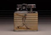 Baseball Motif lighter, undated