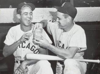 Nellie Fox and Luis Aparicio photograph, probably 1959