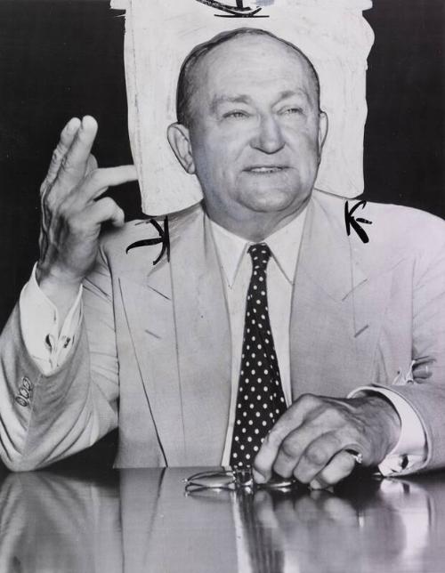 Ty Cobb photograph, 1951 July