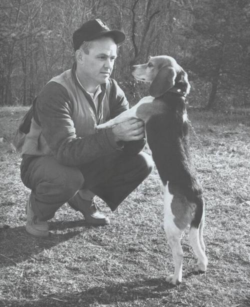 Nellie Fox and Dog photograph, 1959 December