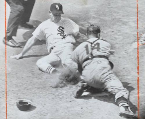 Nellie Fox Sliding photograph, circa 1959