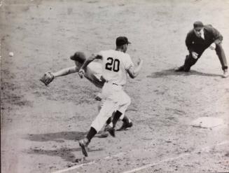 Monte Irvin Running photograph, undated