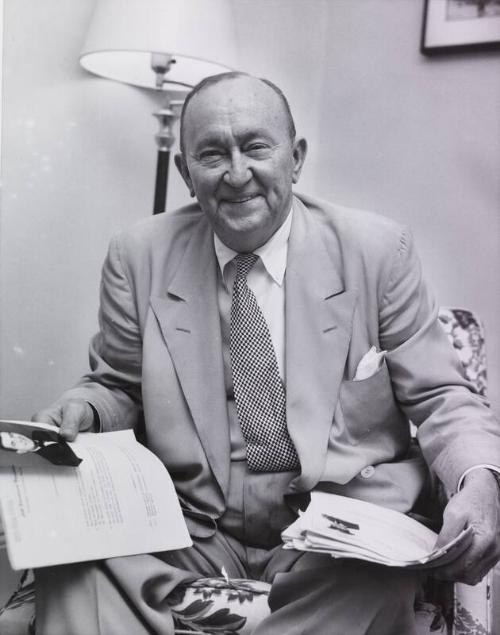 Ty Cobb photograph, 1957 July 30