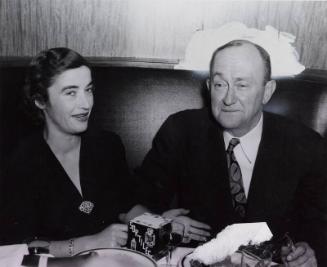 Ty and Frances Cobb photograph, 1949 September