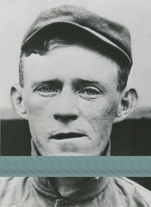 Johnny Evers Dual photograph, circa 1905 and 1946