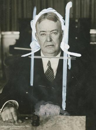 Ban Johnson Seated Portrait photograph, 1926 February 10