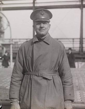 Christy Mathewson in Military Uniform photograph, circa 1920