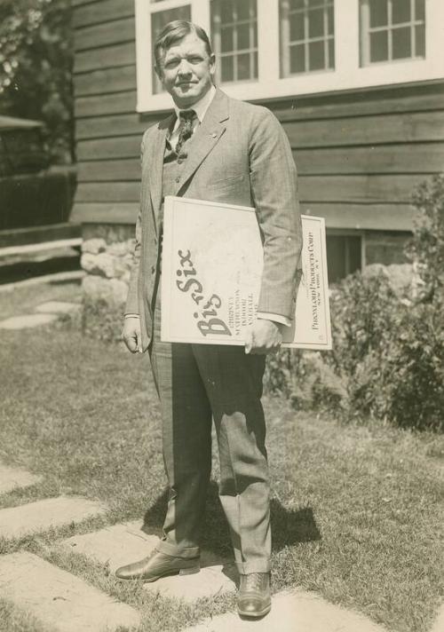 Christy Mathewson photograph, circa 1922