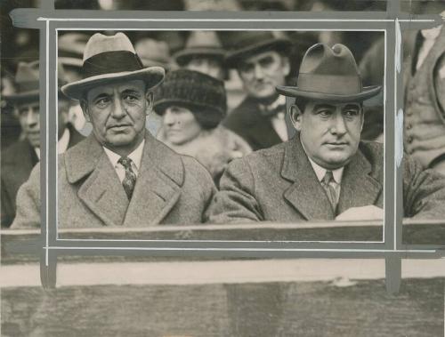 Joe McGinnity and Roger Bresnahan photograph, undated