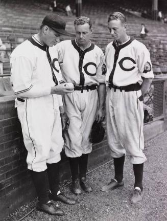 "The 'Big Train' and His Two Aces" photograph, 1933 June