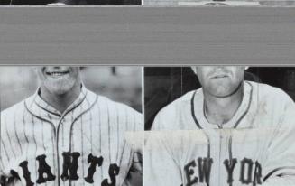 Mel Ott composite photograph, between 1926 and 1946