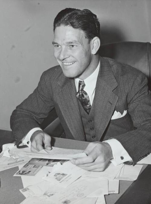 Mel Ott photograph, 1941 December 06