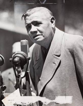 Babe Ruth Day photograph, 1947 April 27