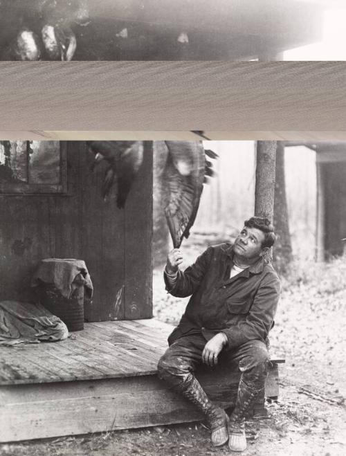 Babe Ruth with Dead Birds photograph, undated