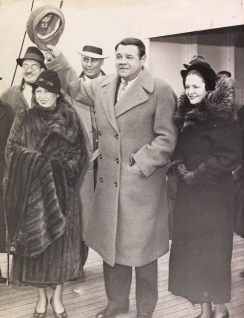 Babe, Claire, and Julia Ruth photograph, undated