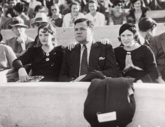 Babe, Claire, and Julia Ruth photograph, probably 1933