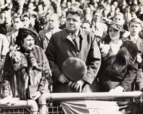 Babe, Claire, and Julia Ruth photograph, 1936 April 14