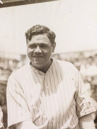 Babe Ruth Portrait photograph, between 1920 and 1934