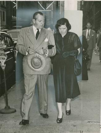 Claire Ruth at Babe Ruth Memorial Mass photograph, 1949 August 16