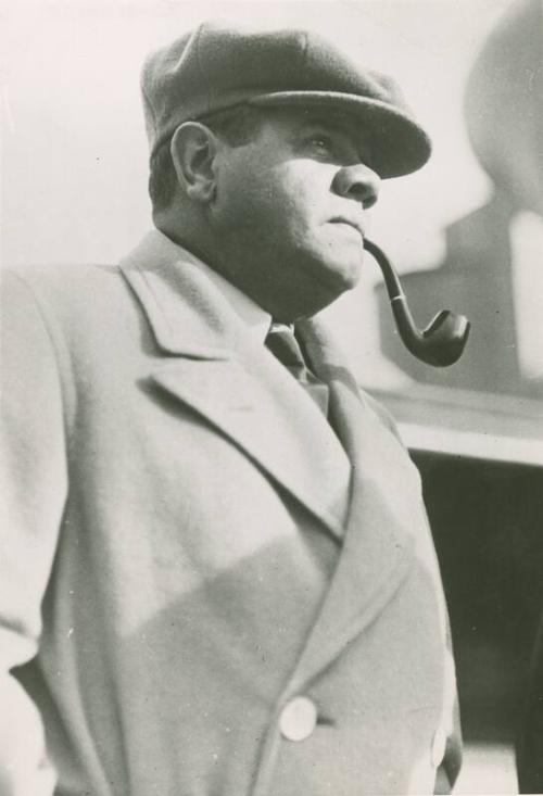 Babe Ruth Portrait photograph, undated