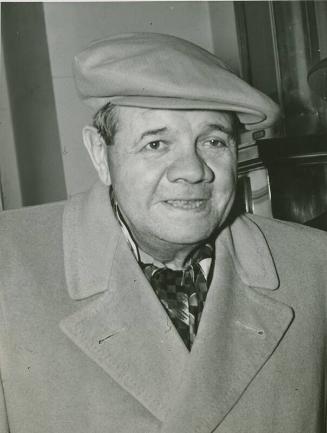 Babe Ruth Portrait photograph, 1948 January 27