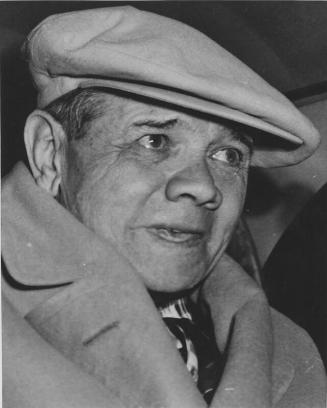 Babe Ruth Portrait photograph, 1947 February 15