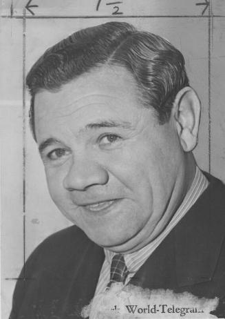 Babe Ruth Portrait photograph, 1941 December