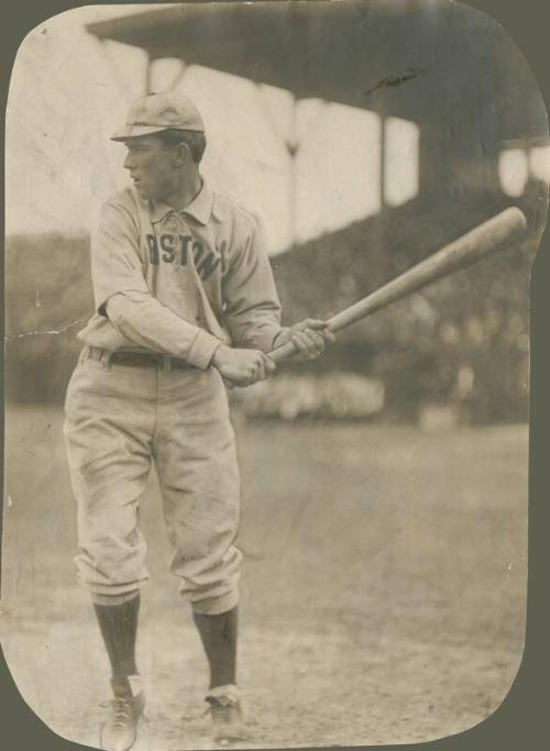 Tris Speaker at Bat photograph, 1907, 1909, or  1910