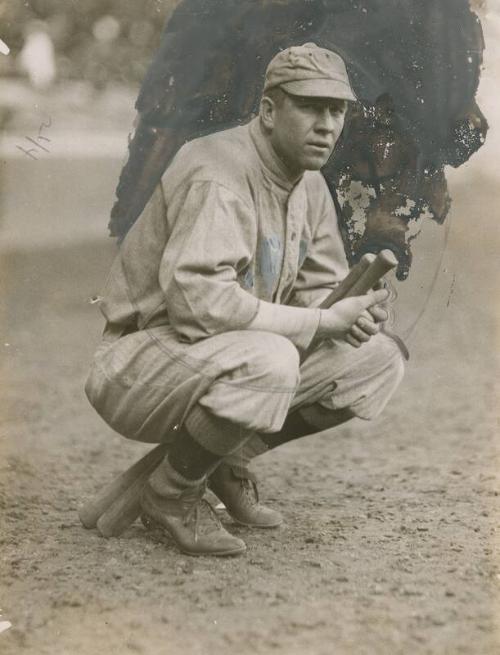 Tris Speaker Resting photograph, 1915 October