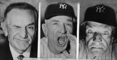 Casey Stengel Facial Expressions Sequence photograph, 1948 and 1949